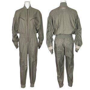 Adidas By Stella McCartney Woven All In One Jumpsuit S Tech Chrome Athletic